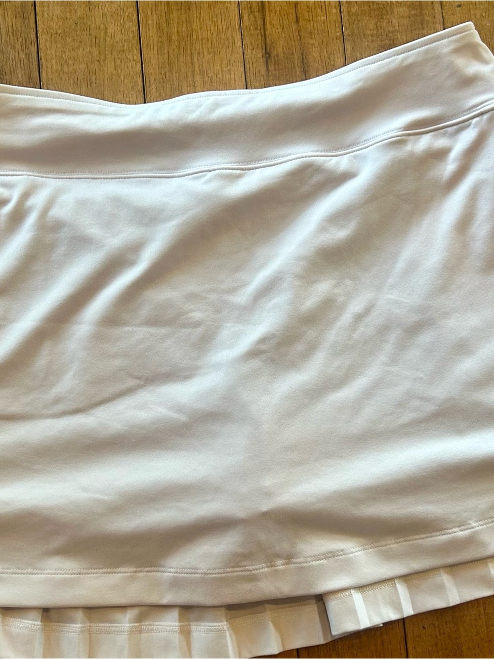 Slazenger White Golf Skort with Built-In Liner